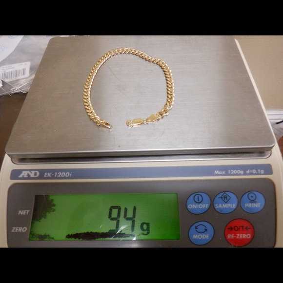 New 14k yellow gold cuban link brand new - Picture 5 of 7